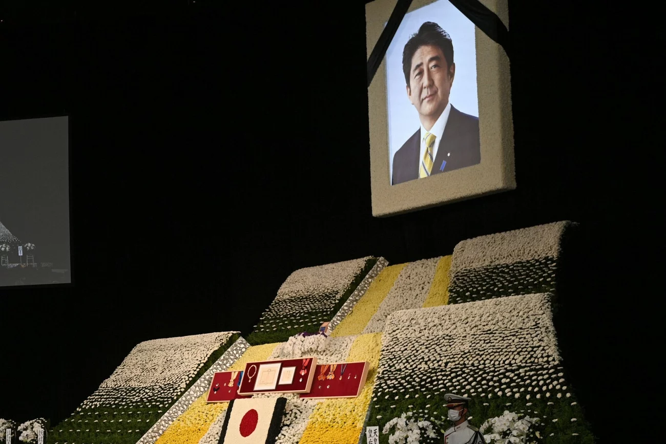 Pogrzeb byłego premiera Japonii Shinzo Abe.