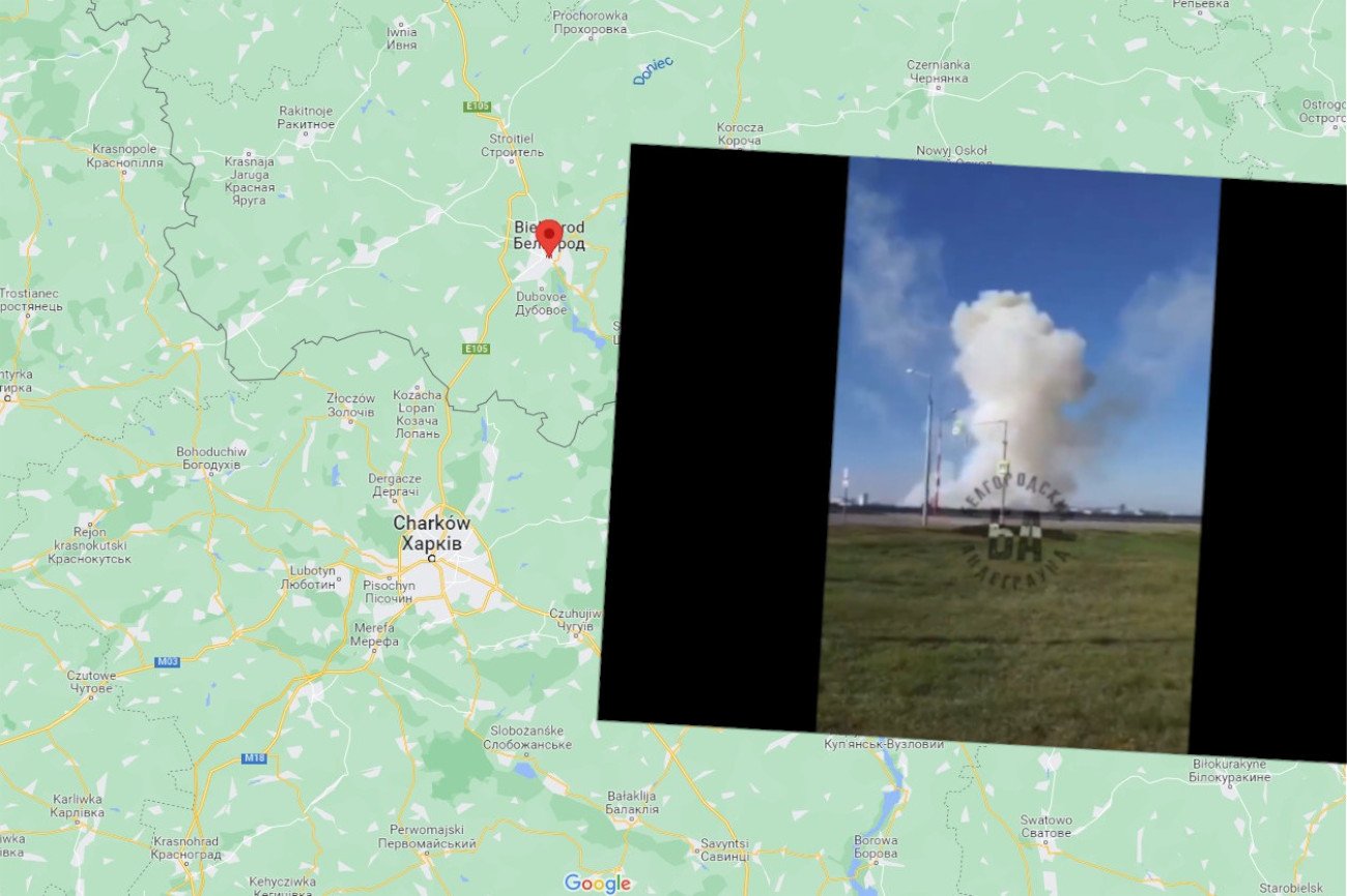 Napięta sytuacja w Biełgorodzie. Doszło tam to serii potężnych eksplozji.