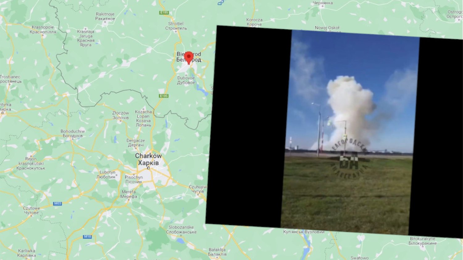 Napięta sytuacja w Biełgorodzie. Doszło tam to serii potężnych eksplozji.