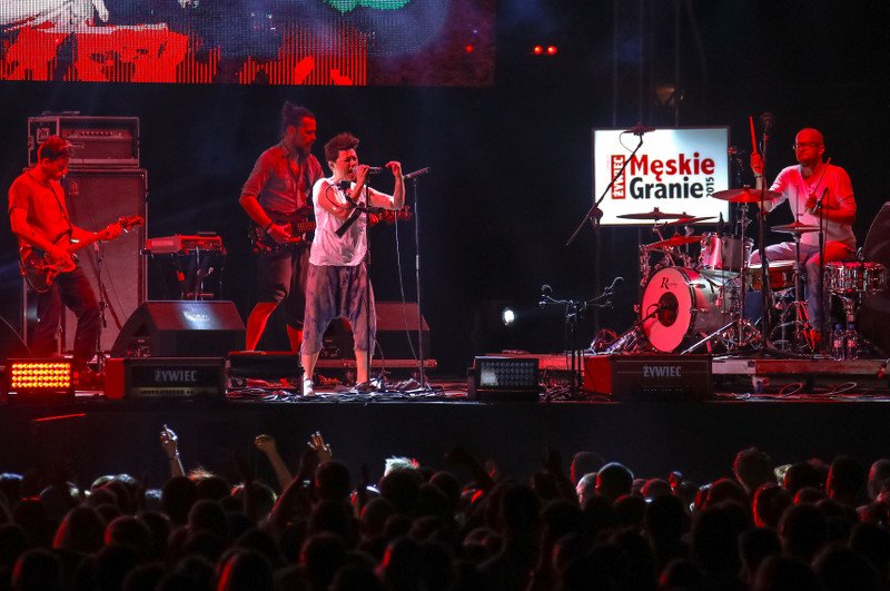 Maria Peszek zawładnęła sceną Męskiego Grania w Warszawie!