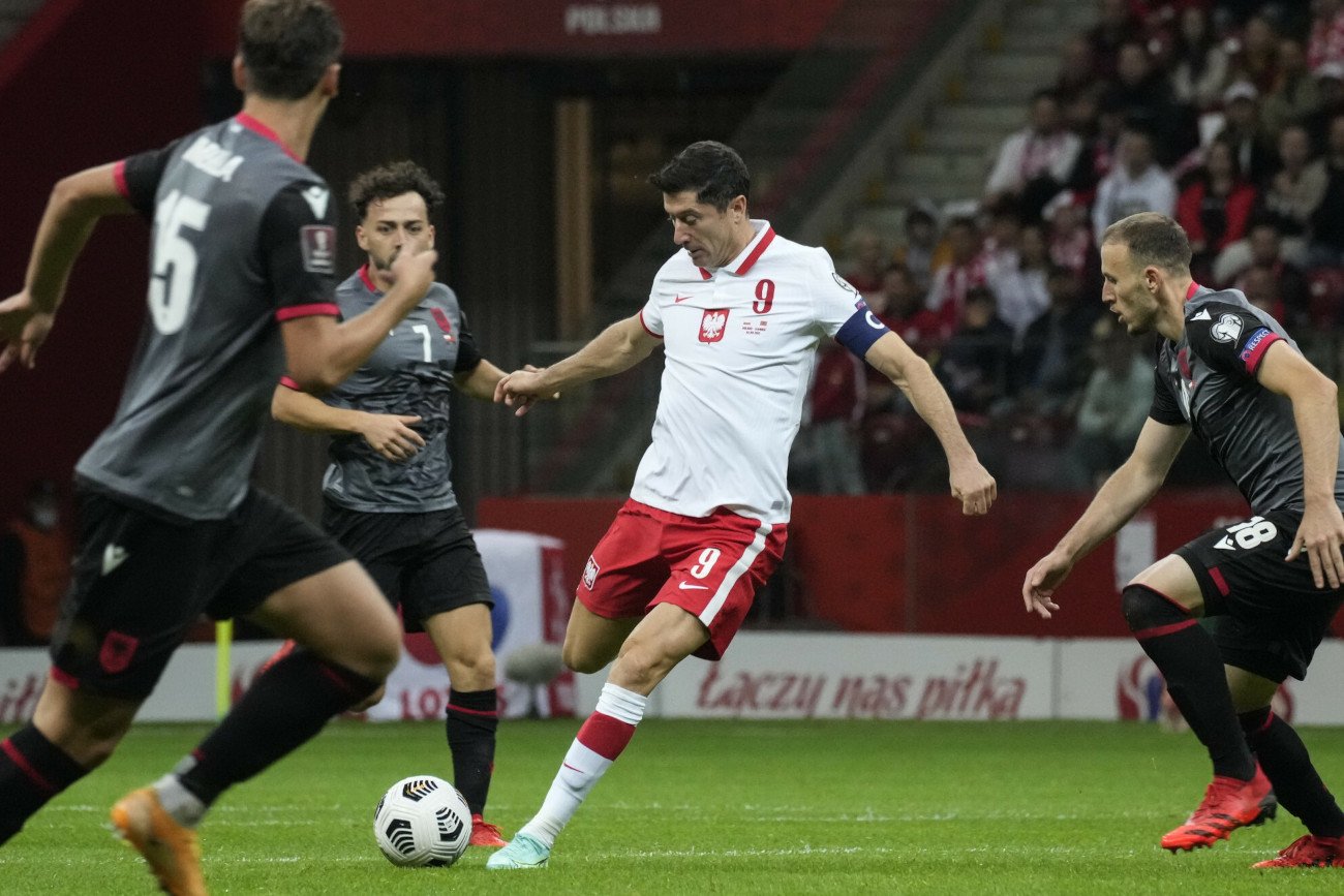 Robert Lewandowski zdobył swoją 70. bramkę w barwach reprezentacji Polski w meczu z Albanią.