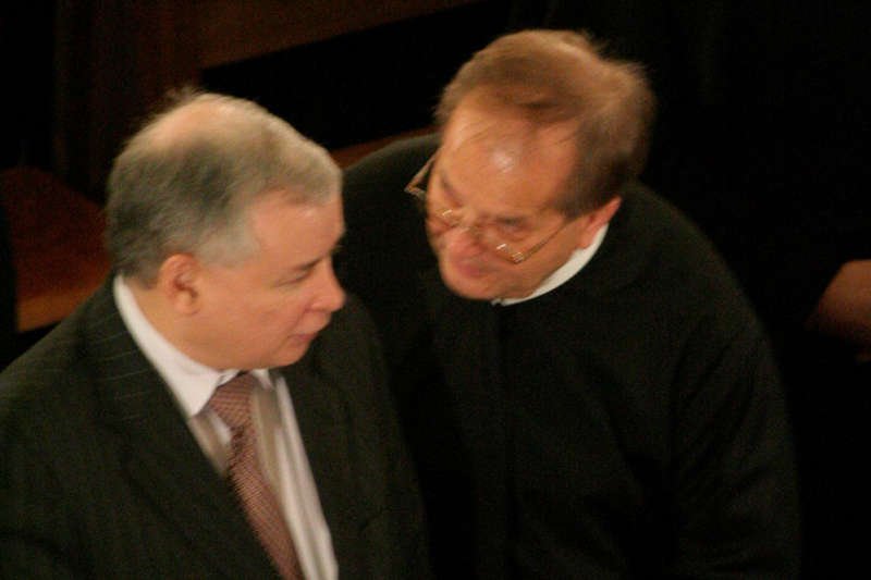 Jarosław Kaczyński i ojciec Rydzyk współpracują, bo muszą
