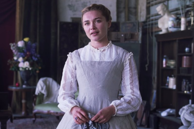 Florence Pugh wcieliła się w "Małych kobietkach" w postać utalentowanej Amy March.