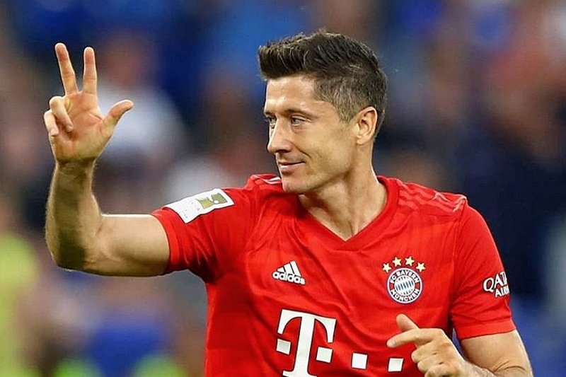 Robert Lewandowski jest jednym z najlepszych strzelców w historii Ligi Mistrzów.