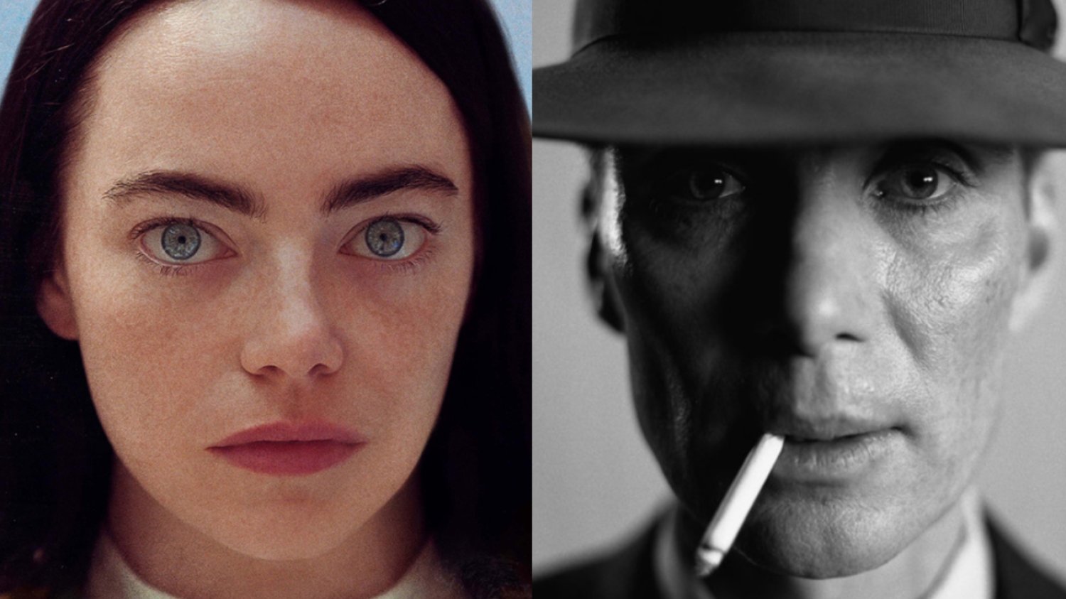 Kto zdaniem bukmacherów otrzyma nominacje do Oscara 2024? Na liście potencjalnych pretendentów do nagrody znalazły się takie filmy jak "Biedne istoty" i "Oppenheimer". Emma Stone w filmie "Biedne istoty" i Cillian Murphy w filmie "Oppenheimer".