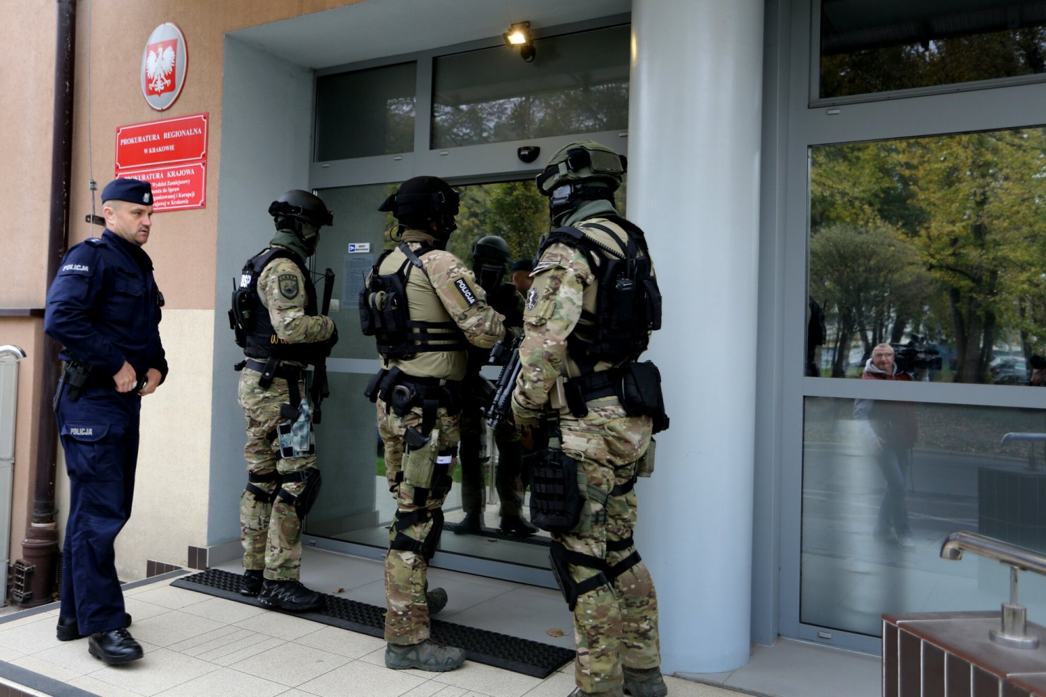 CBŚP zatrzymała między innymi byłego senatora Tomasza Misiaka.