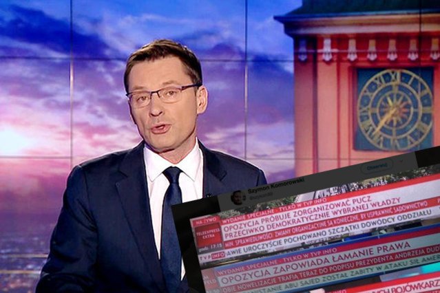 Na szkoleniu z zasad etyki dziennikarskiej pracownicy TVP dowiadują się, że paski są w porządku, tylko trzeba uważać, by nie robić błędów ortograficznych.