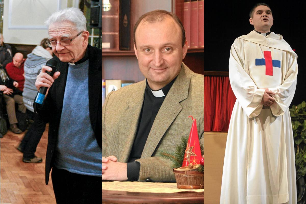 Ks. Adam Boniecki, ks. Mariusz Rosik, ks. Andrzej Bawer.