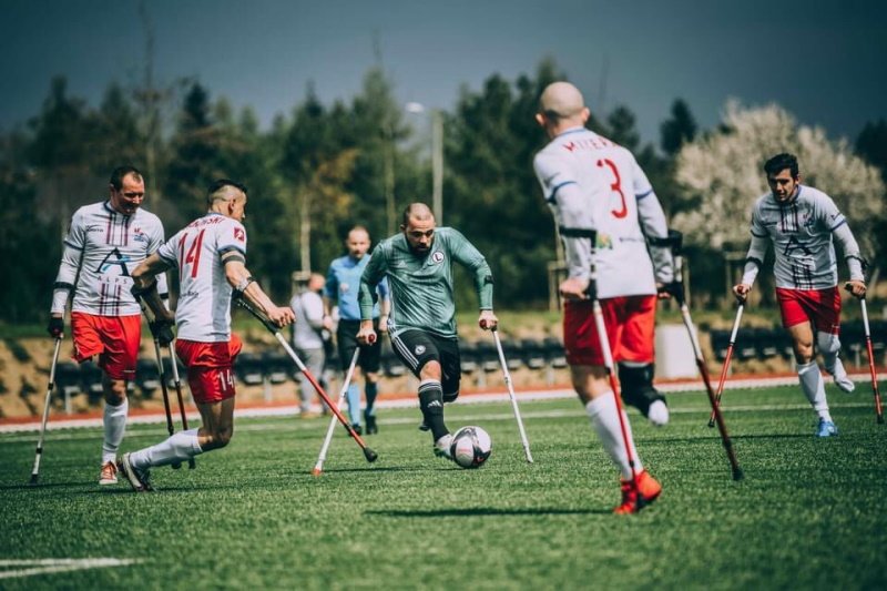 Wielkie emocje w Poznaniu, gdzie ruszyła Amp Futbol Ekstraklasa