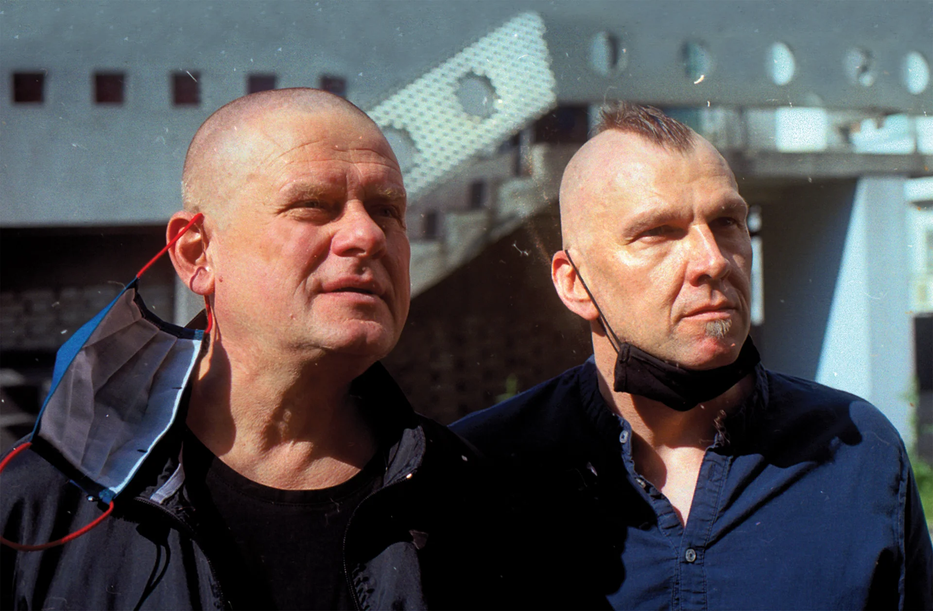 Kazik Staszewski (dla odmiany z lewej) i Wojciech Jabłoński