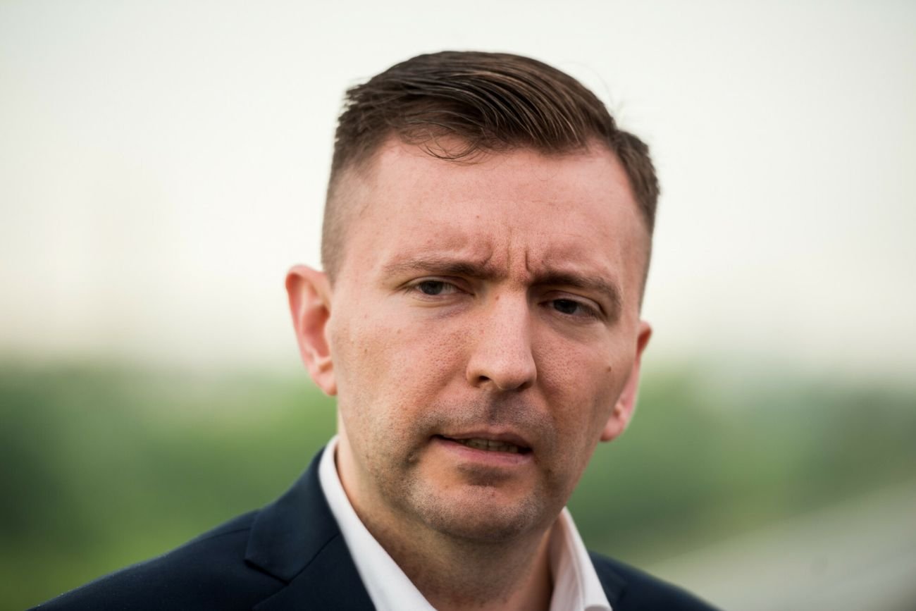 Łukasz Schreiber w programie “Gość Wiadomości” o Tusku.