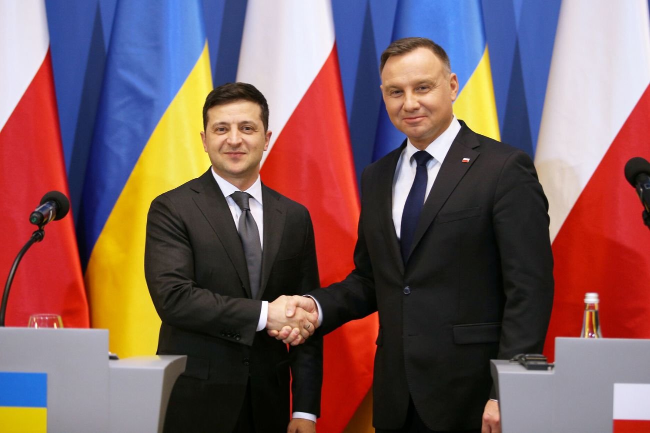 Sytuacja bezpieczeństwa w regionie będzie tematem konsultacji prezydentów Polski i Ukrainy Andrzeja Dudy i Wołodymyra Zełenskiego.