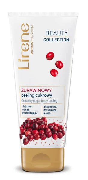 Żurawinowy piling cukrowy Lirene