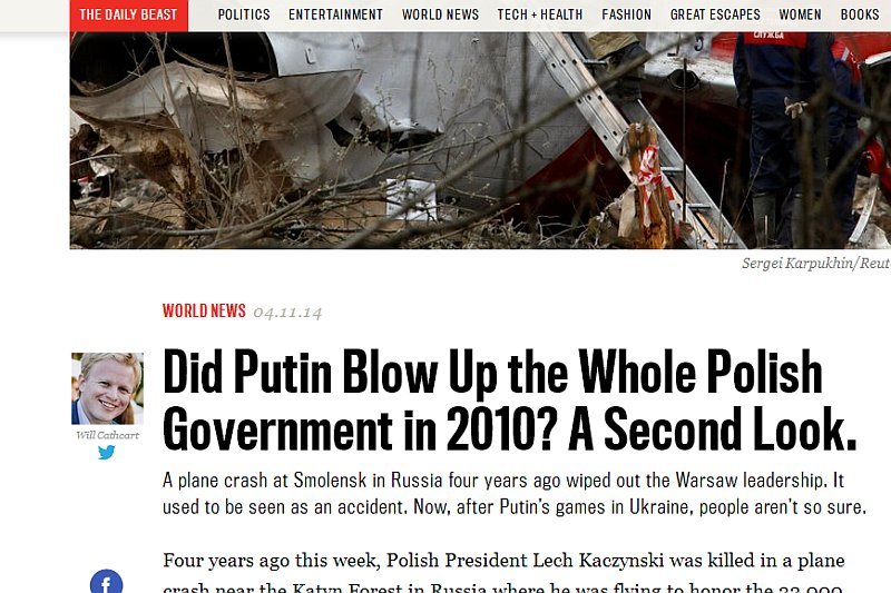 O tym, że coraz więcej Polaków wierzy w zamach w Smoleńsku piszą już nawet w Stanach Zjednoczonych...