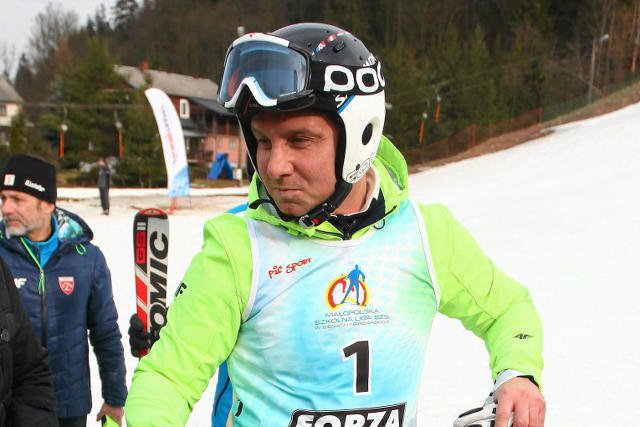 Prezydent wziął udział w slalomie narciarskim podczas Memoriału im. Marii Kaczyńskiej