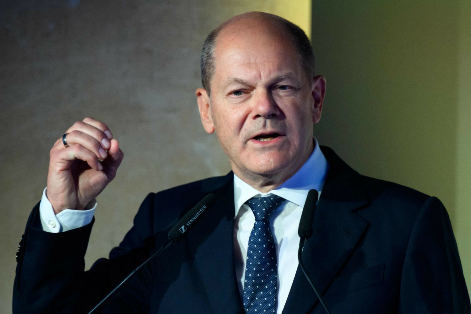 Olaf Scholz wygłosił ważne przemówienie w Poczdamie.