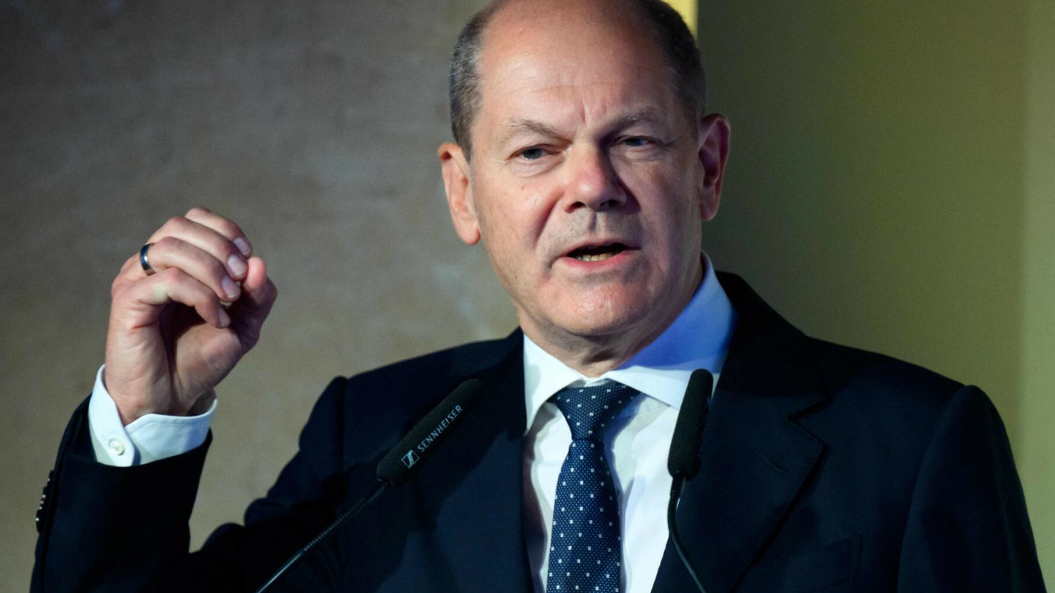 Olaf Scholz wygłosił ważne przemówienie w Poczdamie.
