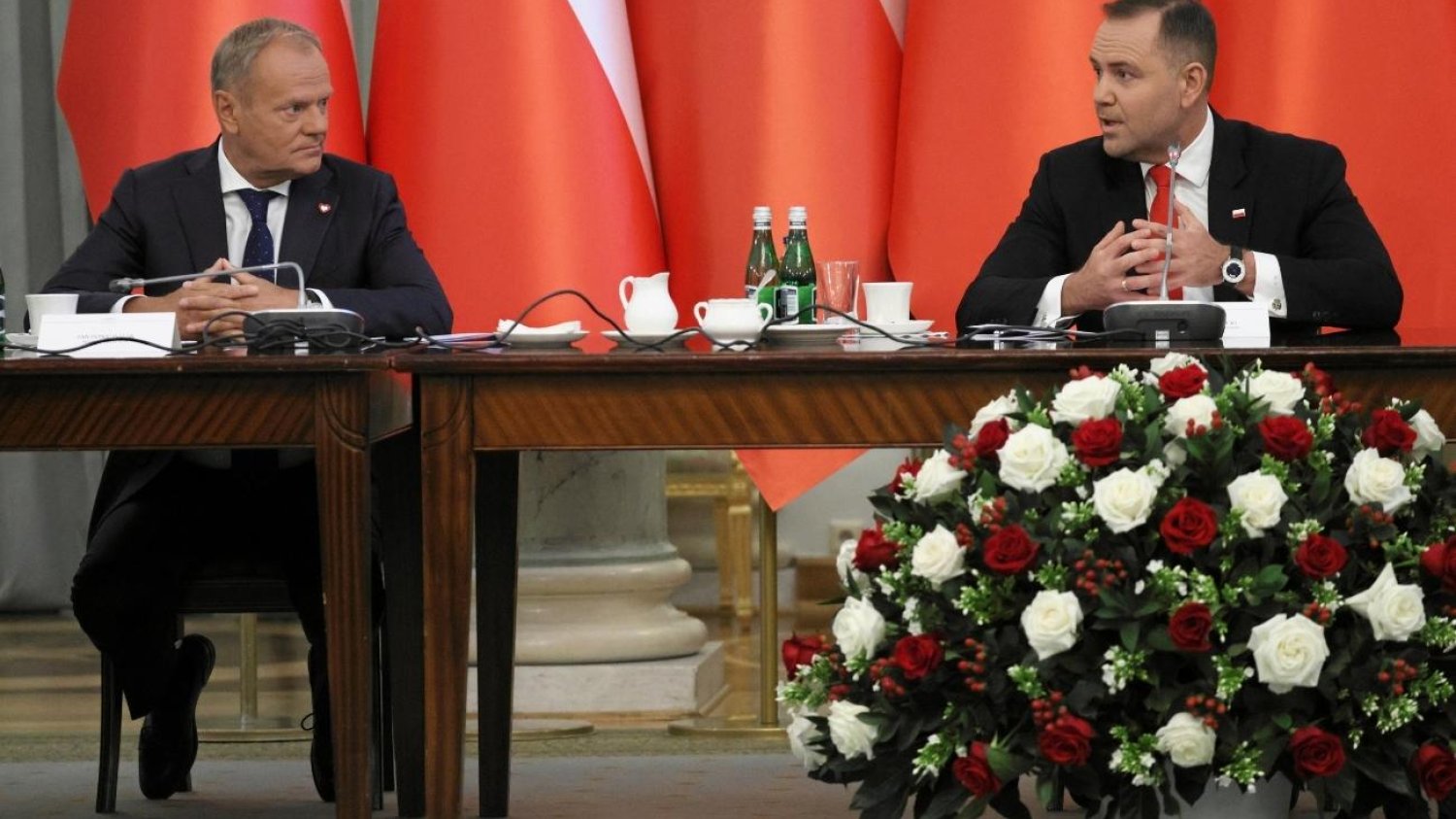 Tak Tusk odpowiedział Nawrockiemu."My robimy, nie gadamy".