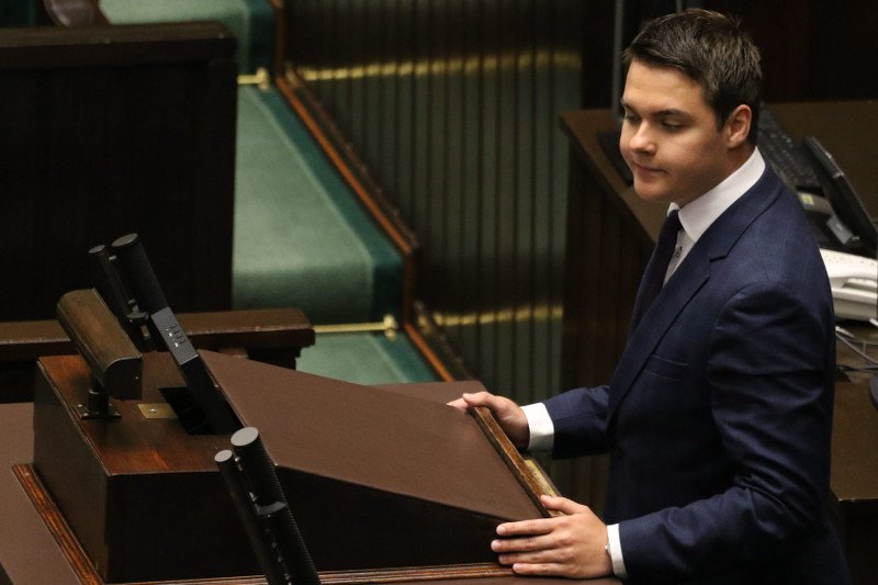 Poseł Rzepecki swoją niesubordynacją zaskoczył wszystkich.