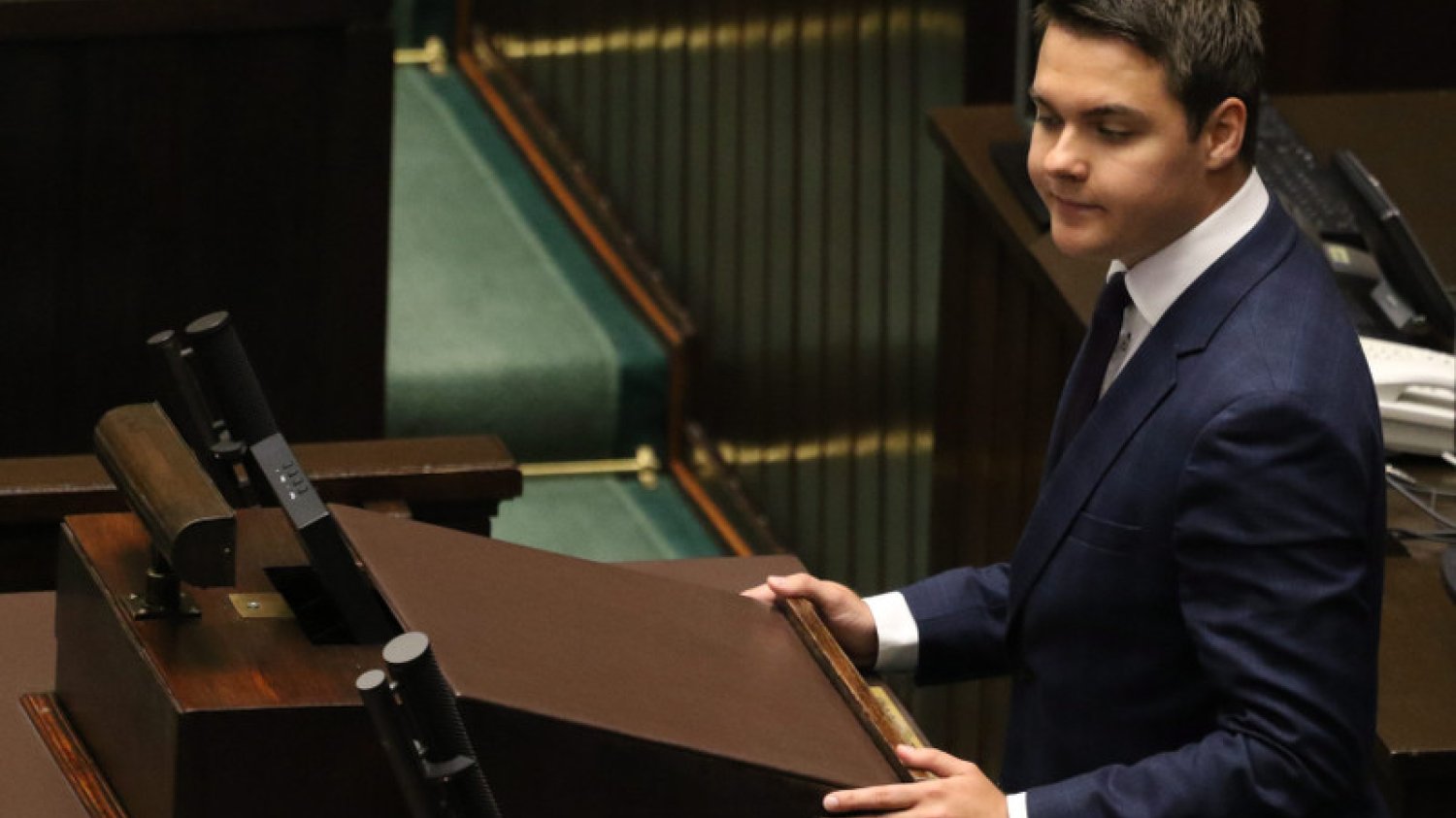 Poseł Rzepecki swoją niesubordynacją zaskoczył wszystkich.