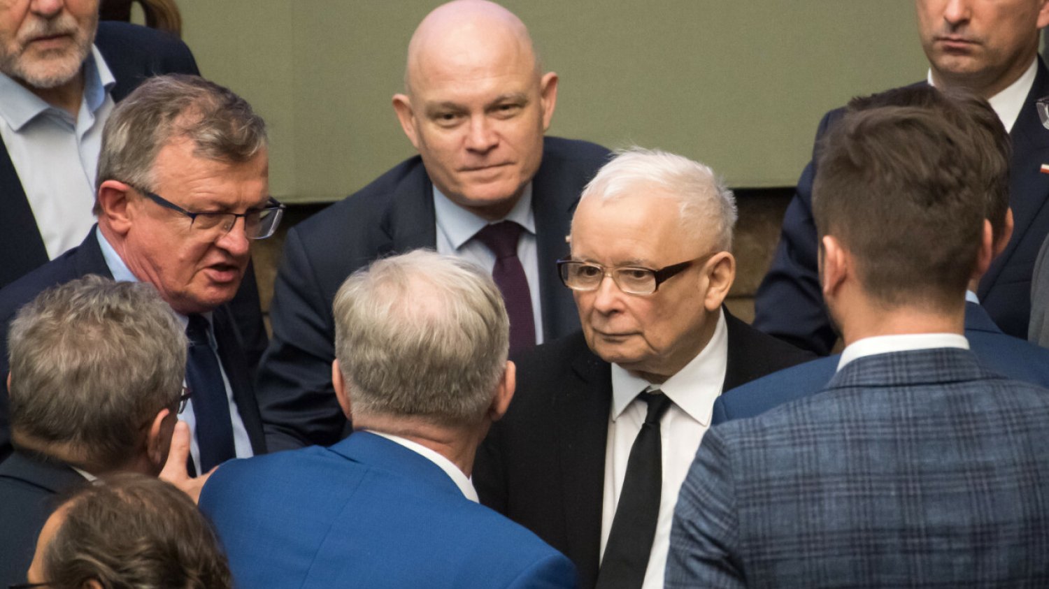 Jarosław Kaczyński w Sejmie