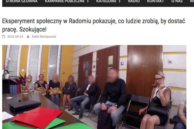 Prowokacja Betlejewskiego oburzyła część jego współpracowników.