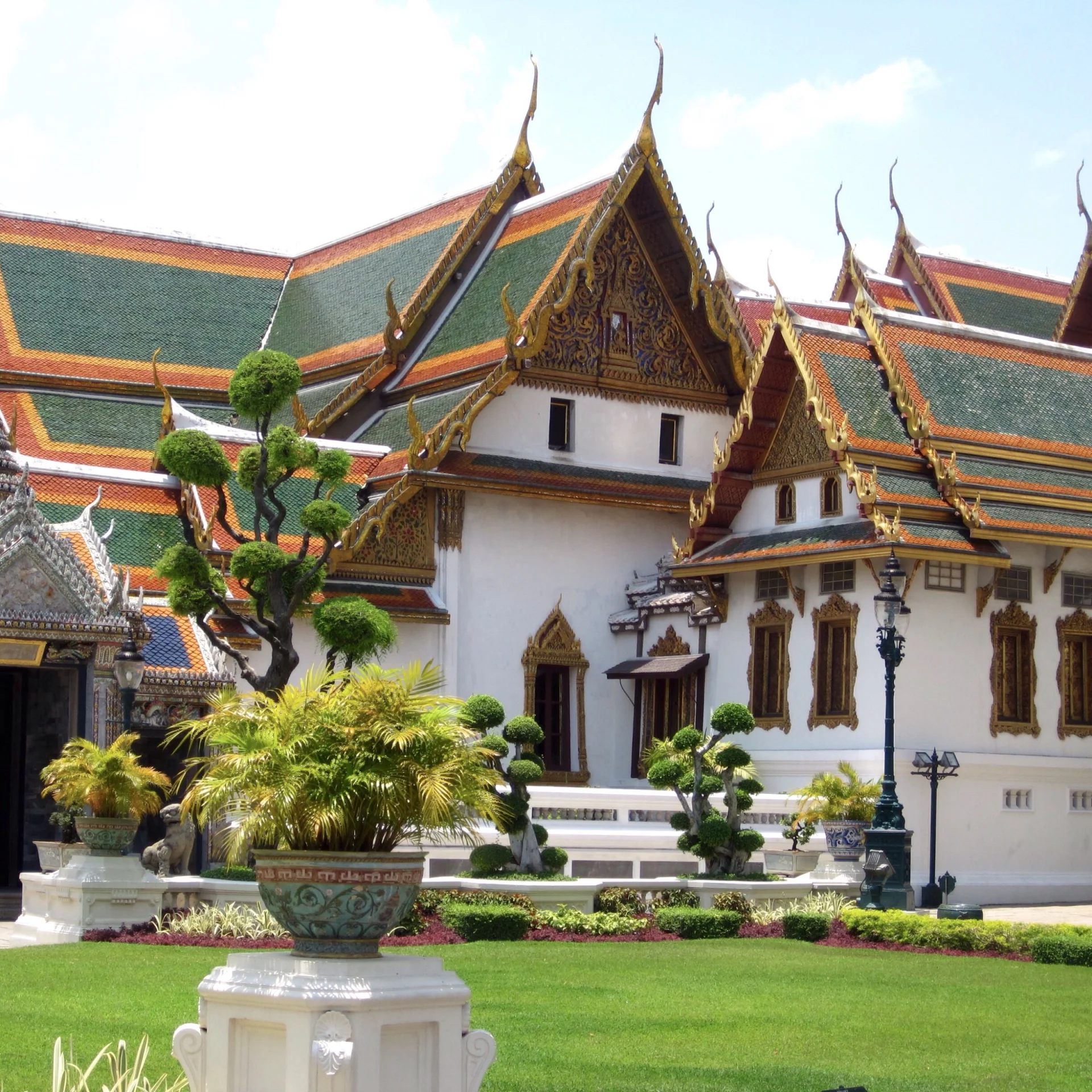 Dusit Maha Prasat. Pałac Królewski. Bangkok/Tajlandia
