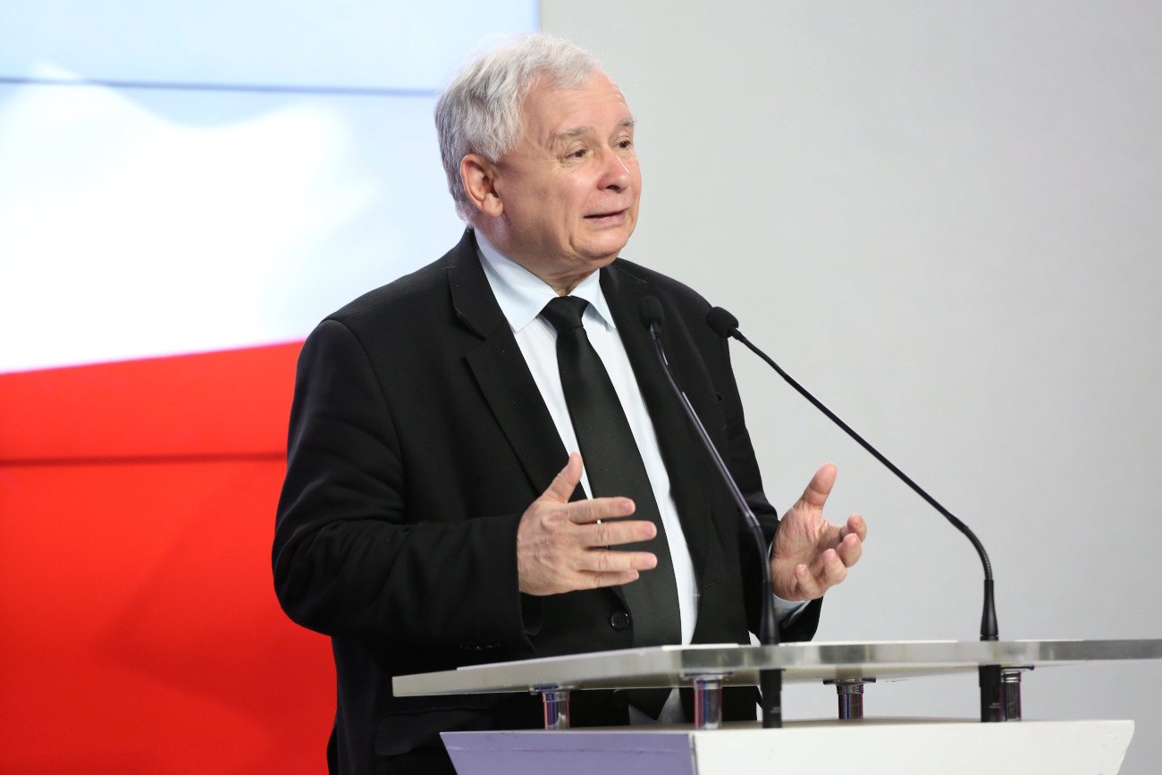 Jarosław Kaczyński podczas konferencji prasowej ogłosił, że PiS i inne partie prawicowe w Europie podpisały wspólną deklarację dotyczącą przyszłości UE.
