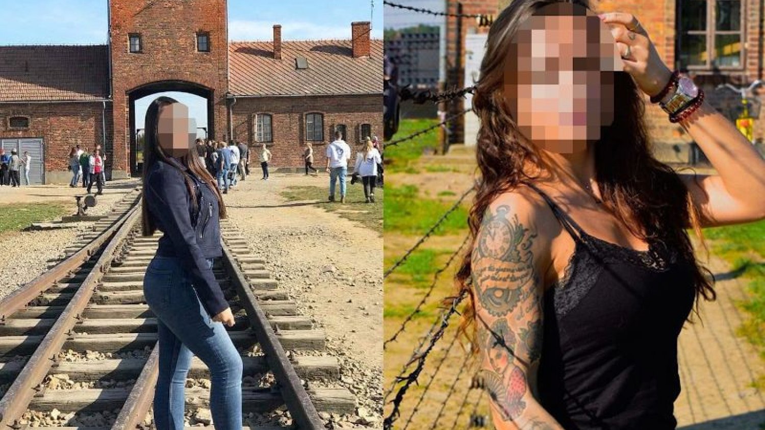 Tak, ludzie dalej pozują na tle obozu koncentracyjnego Auschwitz-Birkenau