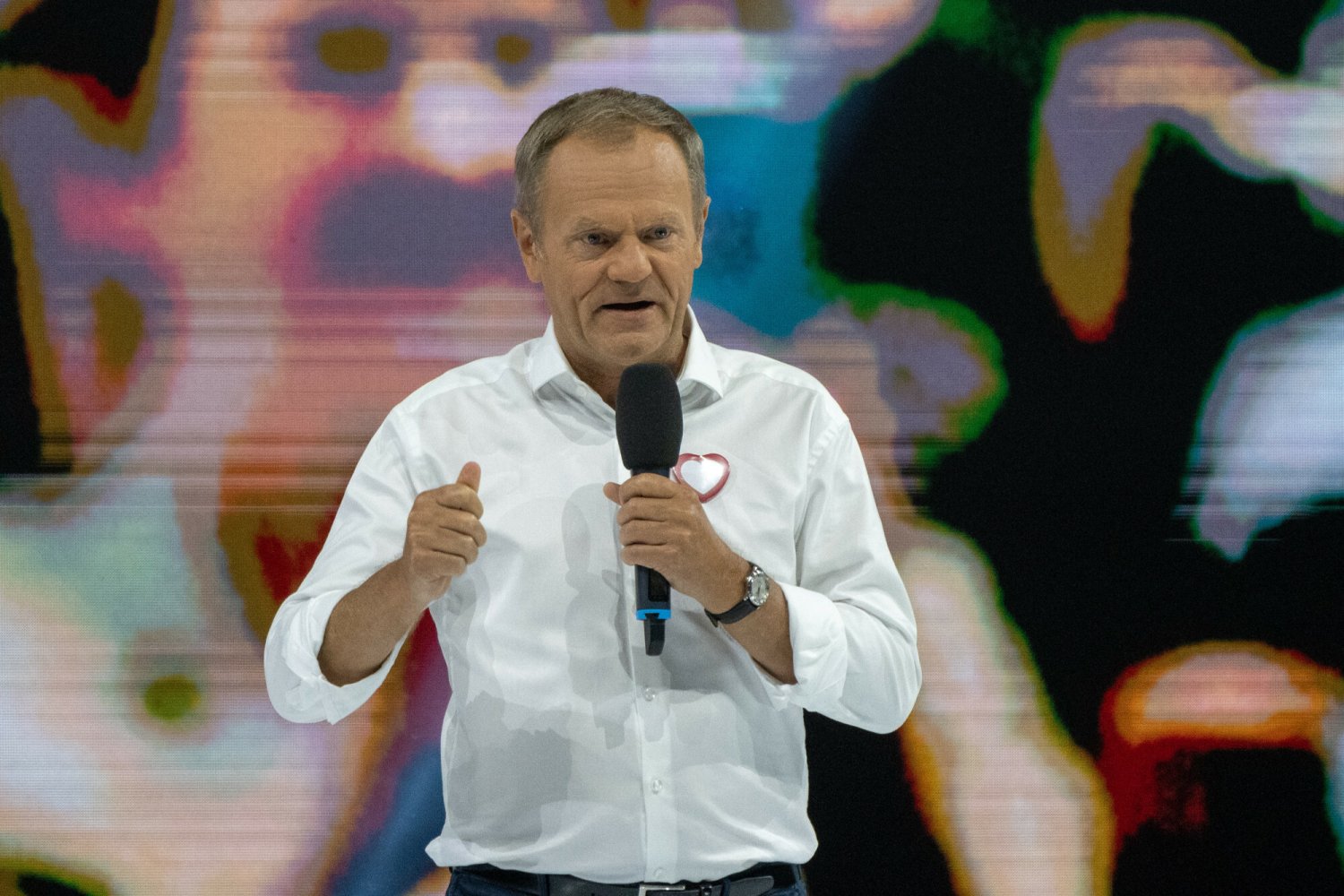 Tusk reaguje na skandaliczne słowa Kaczyńskiego o kobietach w ciąży, jakie padły na konwencji PiS w Końskich.