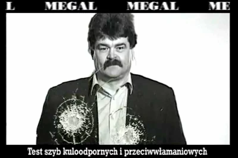 Kadr z reklamy firmy Megal