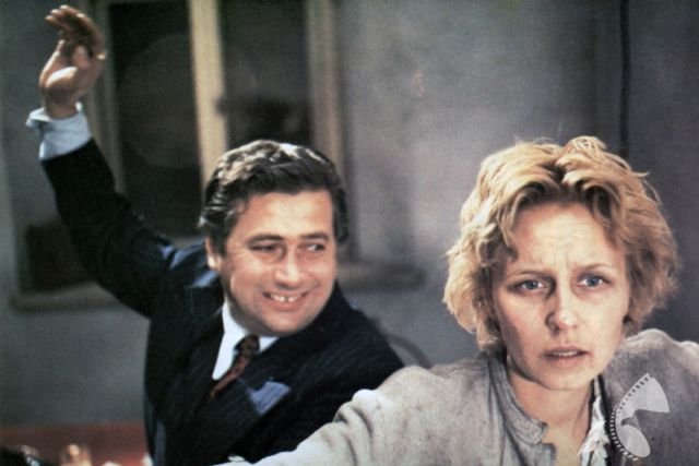 Prawa: Studio Filmowe "Zebra", Na zdjęciu: Krystyna Janda i Janusz Gajos