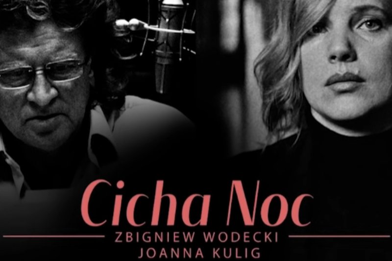Okładka kolędy "Cicha Noc" Wodecki x Kulig