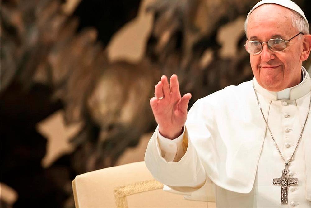 Papież Franciszek w Watykanie