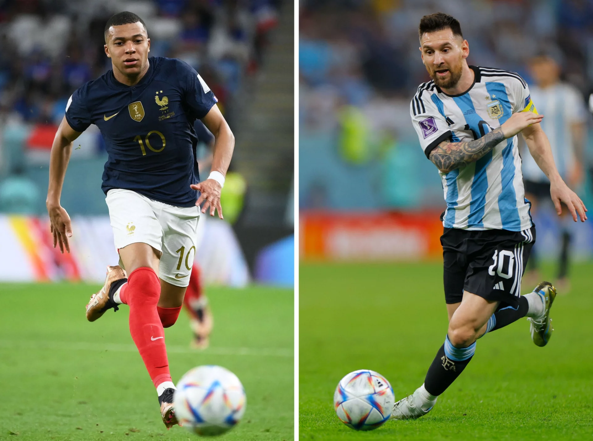 Francja kontra Argentyna, czyli wojna światów w finale mundialu. Leo Messi krok od szczytu