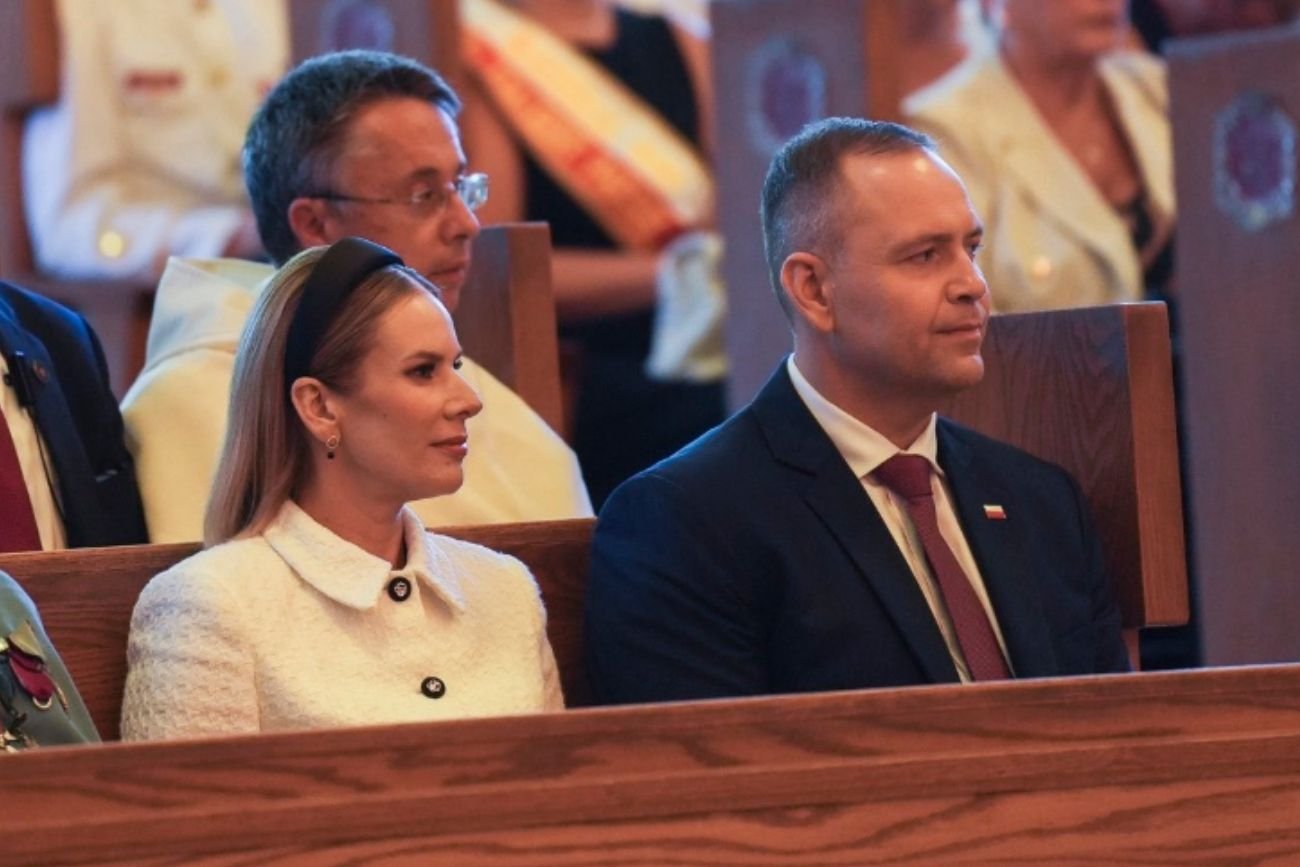 Incydent podczas wizyty Nawrockiego. Fałszywy ksiądz w słynnym kościele