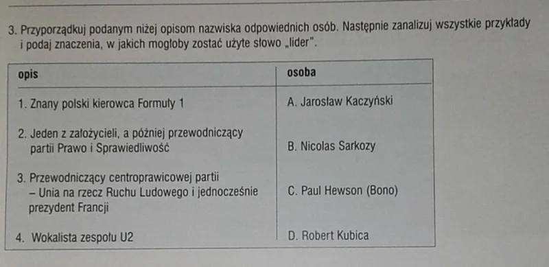 Strona z podręcznika do WOS "Bliżej Świata", rok szkolny 2017/18.