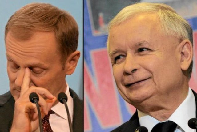 Kaczyński: Tusk do Brukseli. Kopacz premierem? "Nie odpowiem, bo jestem grzeczny wobec kobiet"