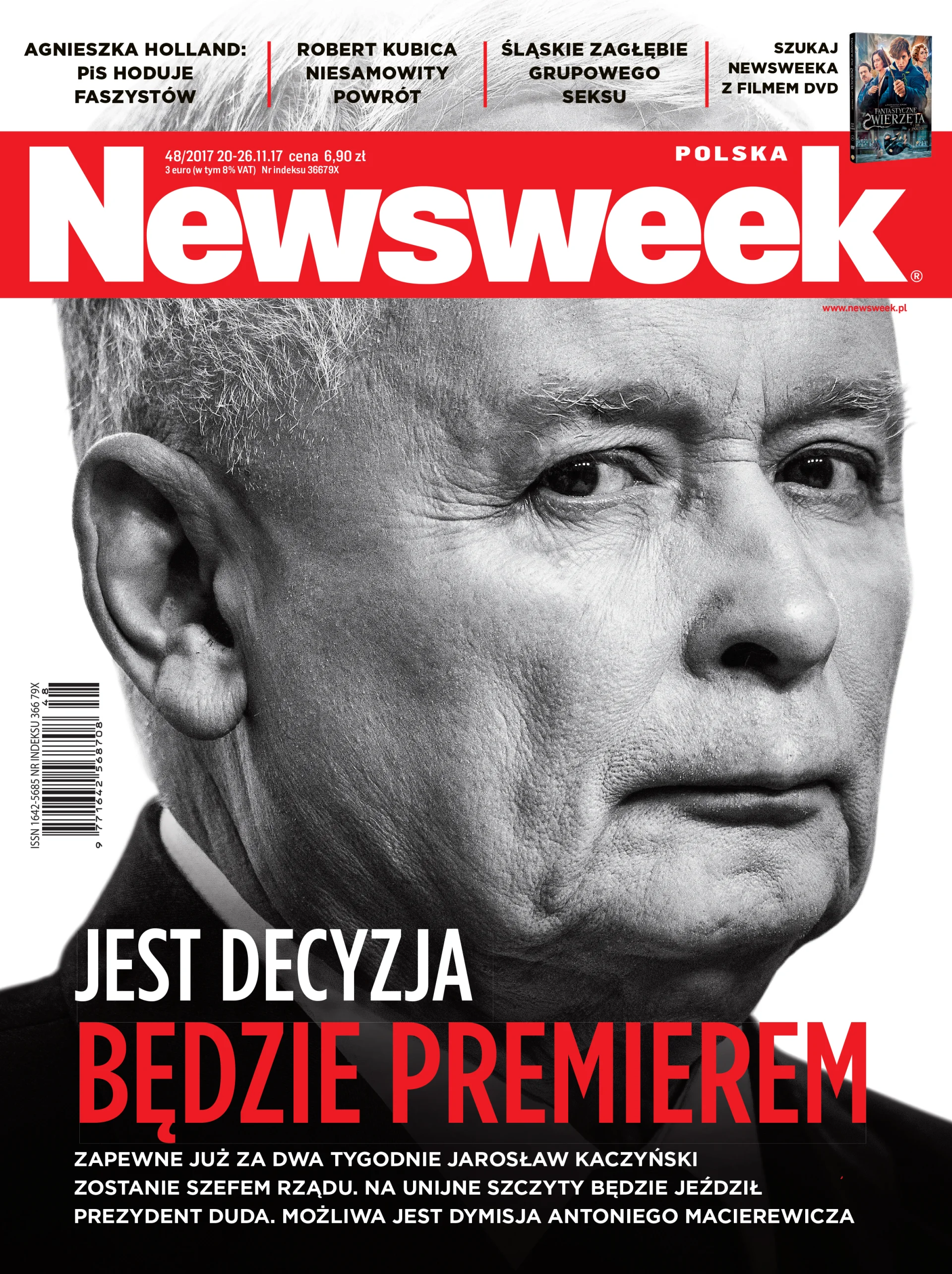 Jak twierdzi "Newsweek", prezes PiS Jarosław Kaczyński zdecydował już, że zostanie nowym premierem i zastąpi Beatę Szydło.