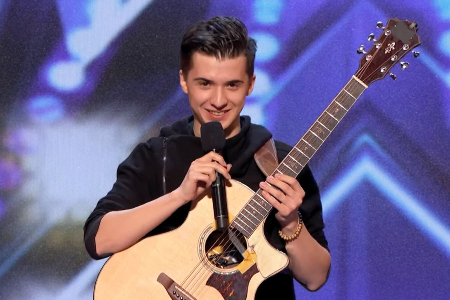 gitarzysta Marcin Patrzałek: Polak w amerykańskim Mam talent Marcin Patrzałek