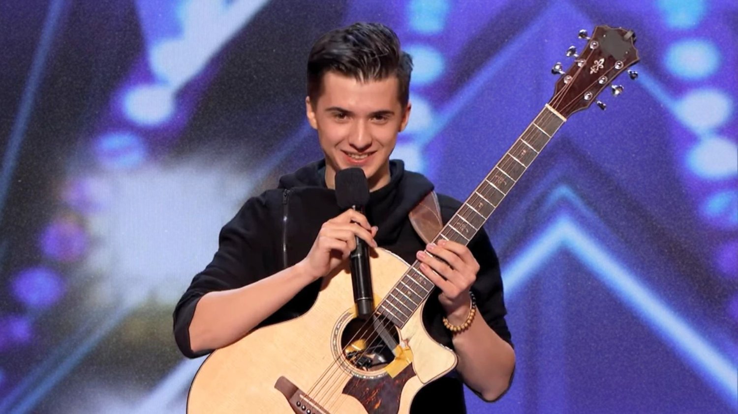gitarzysta Marcin Patrzałek: Polak w amerykańskim Mam talent Marcin Patrzałek