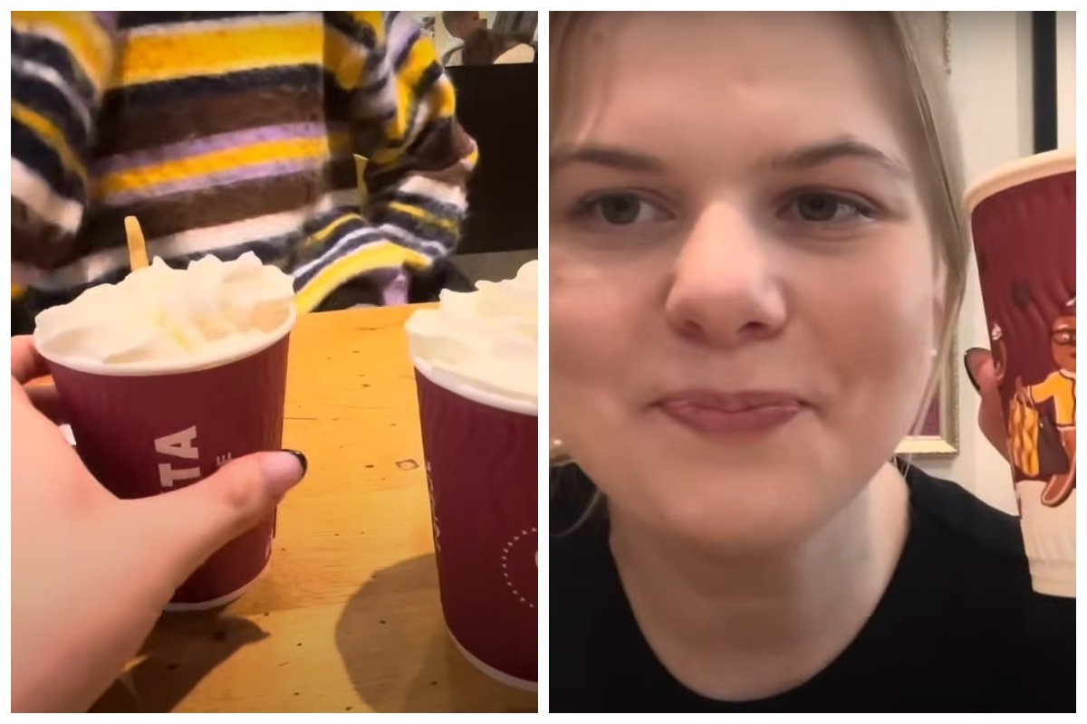 Influencerka dostała kawę w zwykłym kubku, a nie świątecznym. Internauci bezlitośni Influencerka zrobiła dramę, bo nie dostała kawy w świątecznym kubku.
