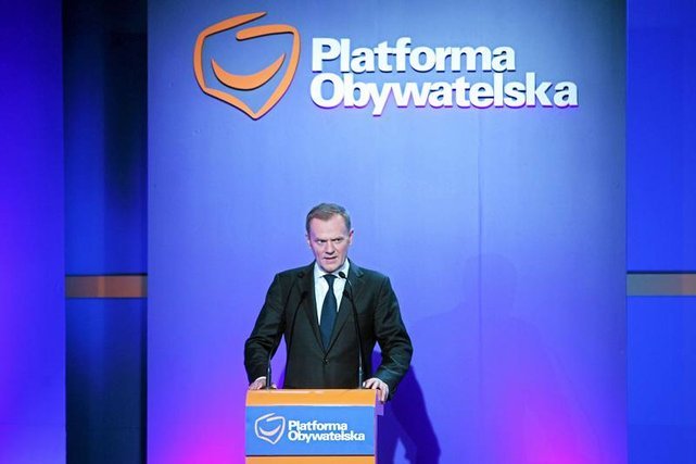 Donald Tusk, premier i szef Platformy Obywatelskiej