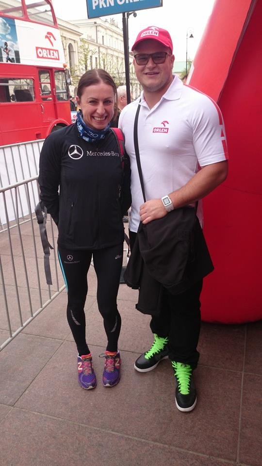 W Orlen Warsaw Marathonie udział wzięła m.in Justyna Kowalczyk :)