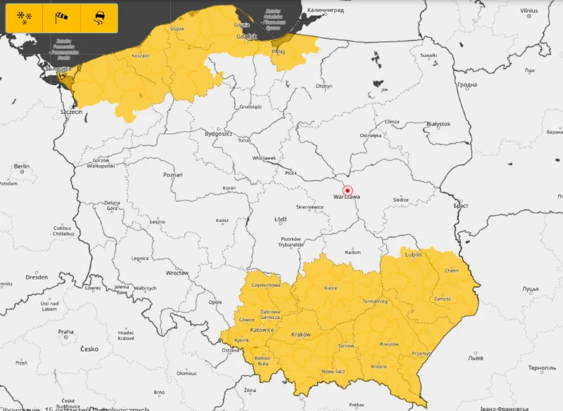 Gdzie pada śnieg, a gdzie deszcz? On sprawdził najnowsze prognozy pogody Gdzie pada śnieg, a gdzie deszcz? On sprawdził najnowsze prognozy pogody