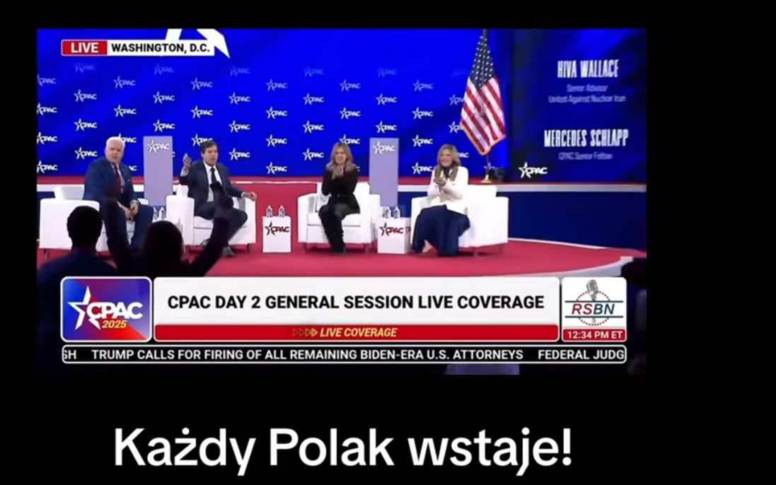 Radosław Sikorski opublikował wideo z konferencji CPAC. Owacje dla Polski. USA: Polska oklaskiwana na konferencji CPAC pod Waszyngtonem.