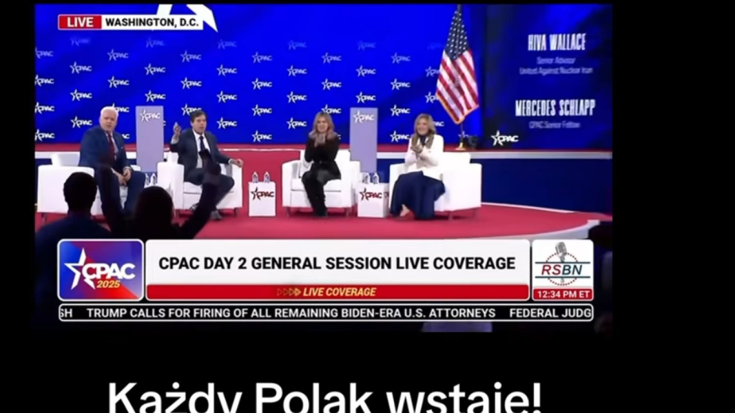 Radosław Sikorski opublikował wideo z konferencji CPAC. Owacje dla Polski. USA: Polska oklaskiwana na konferencji CPAC pod Waszyngtonem.
