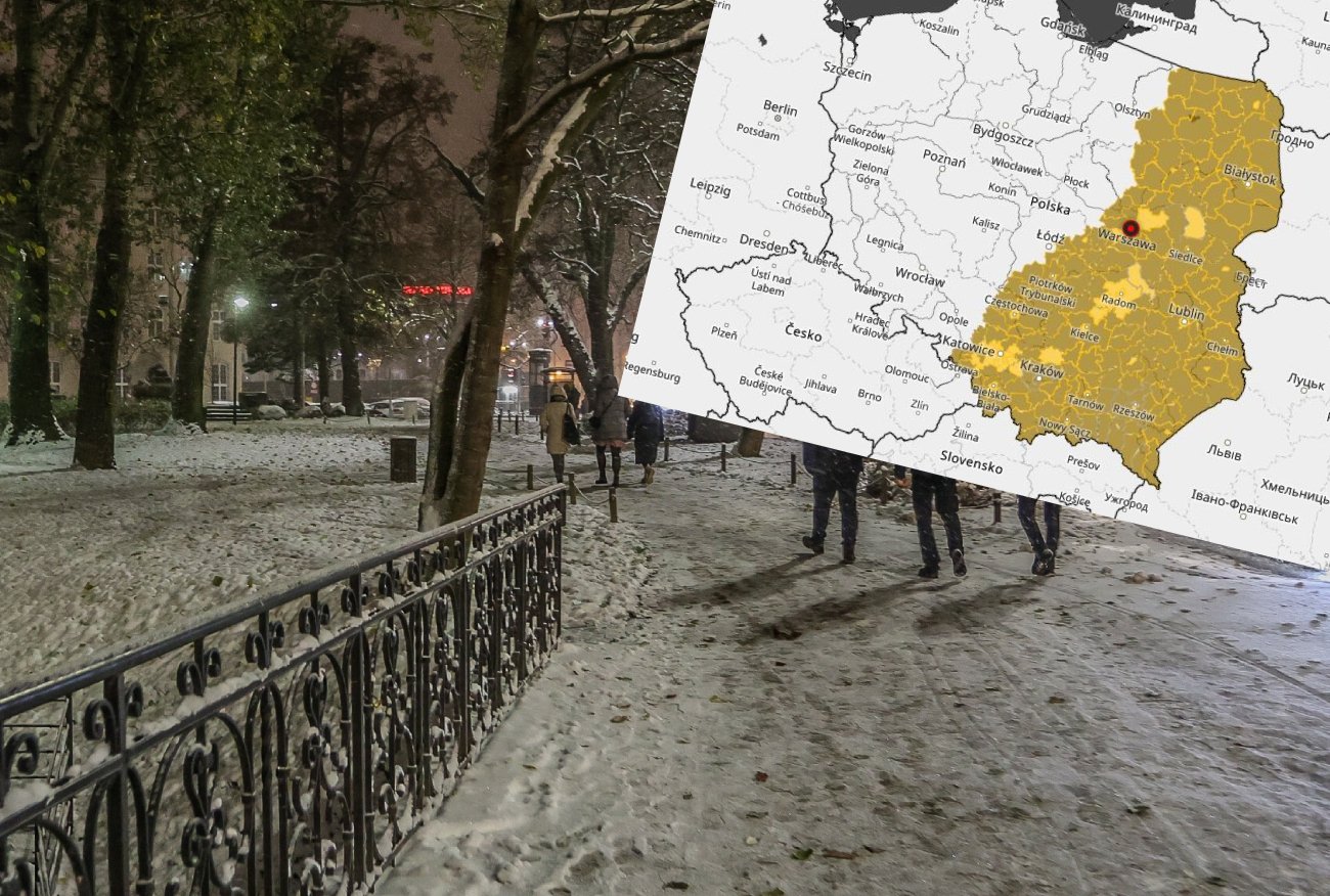 Prognoza pogody. IMGW wydało ostrzeżenia. Kiedy intensywne opady śniegu?