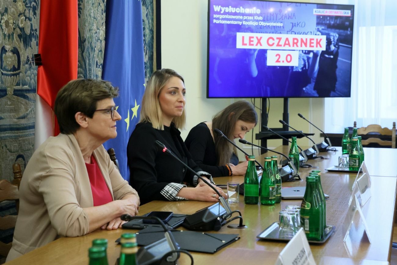 Posiedzenie sejmowej komisji edukacji.