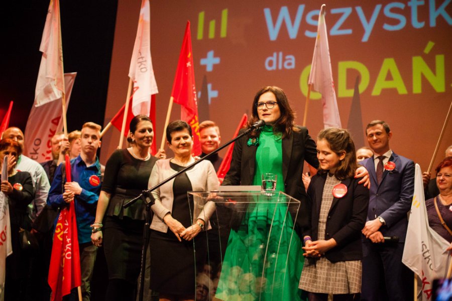 Andrzej Gwiazda usprawiedliwia groźby kierowane pod adresem Aleksandry Dulkiewicz.